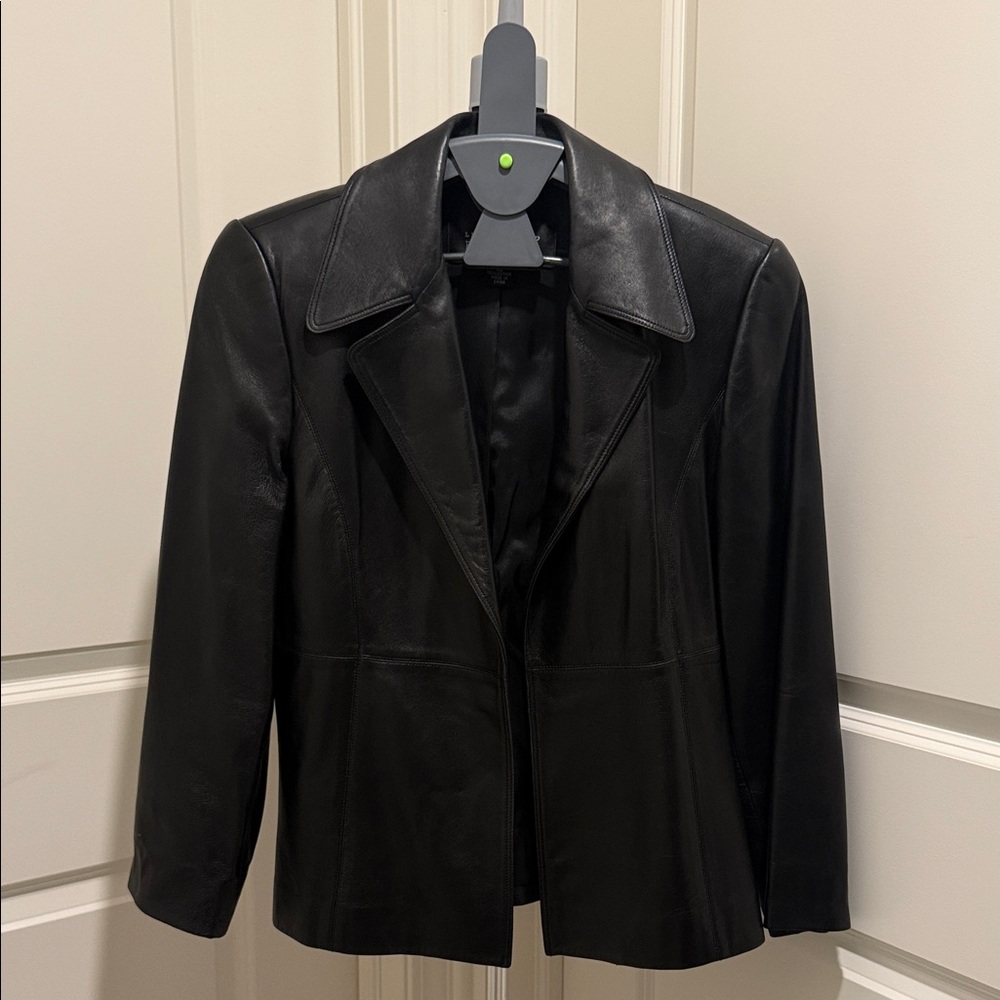 Classic Black Leather Jacket